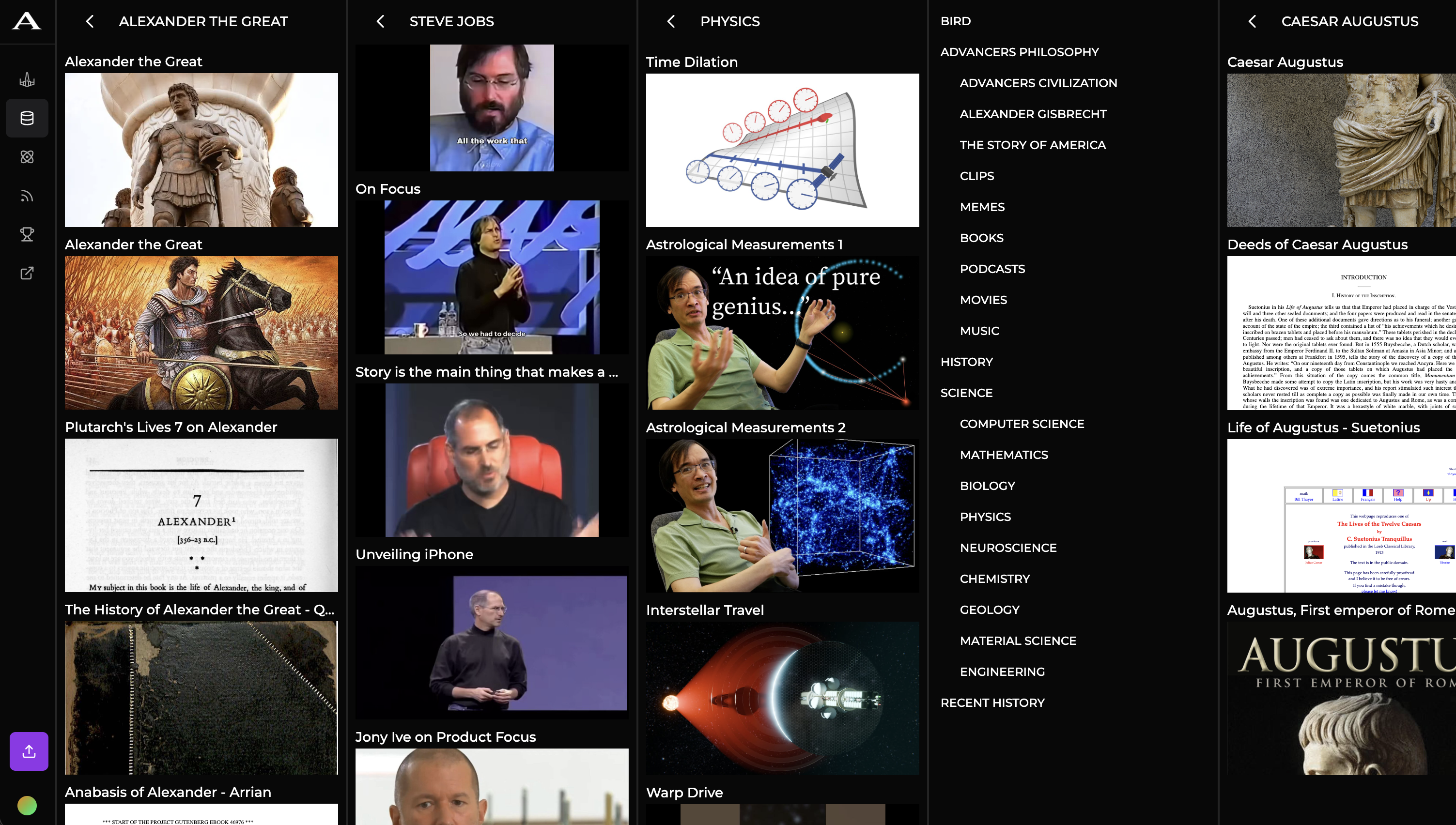 Network Feed View